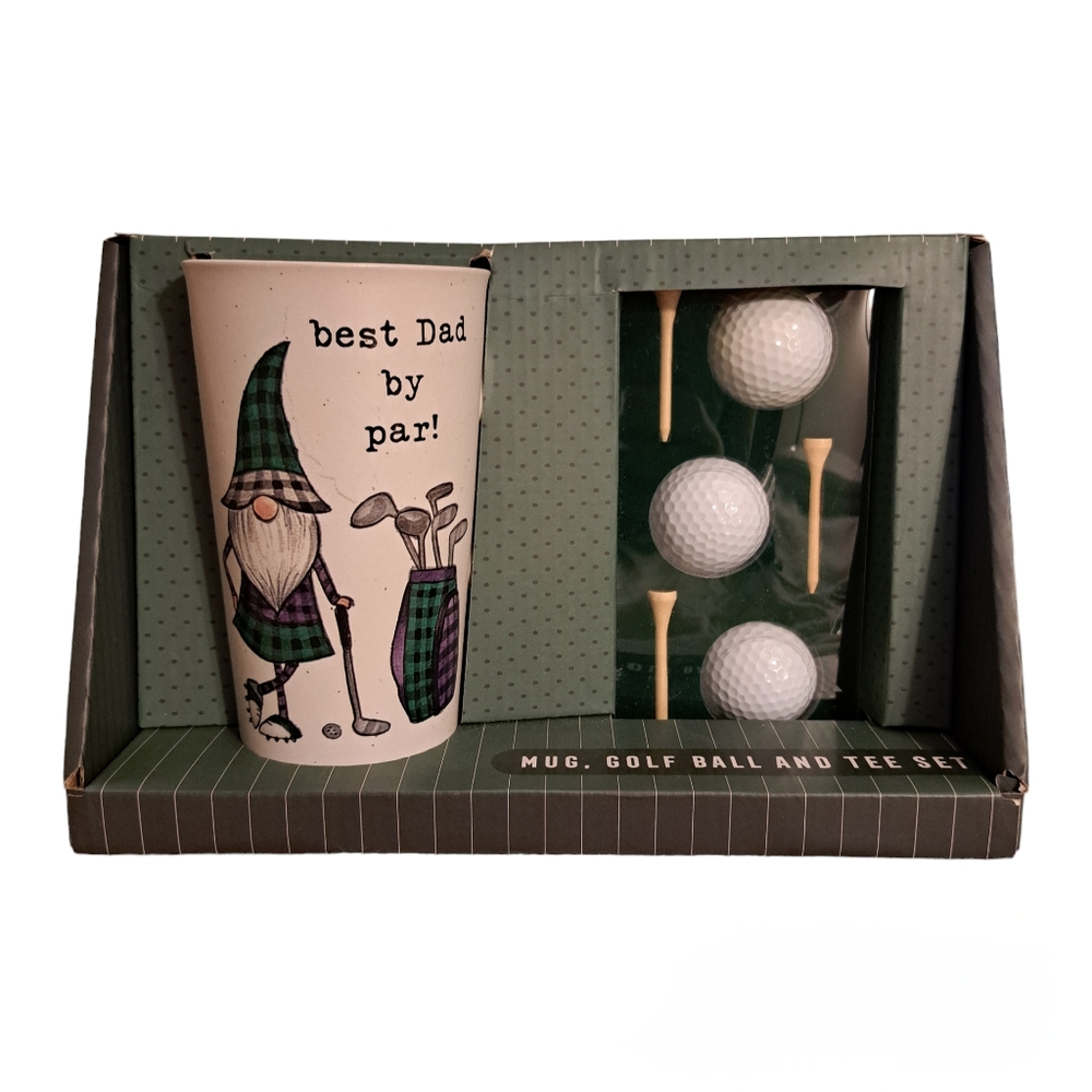 Sheffield Home Best Dad By Par Mug, Golf Ball & Tee Set